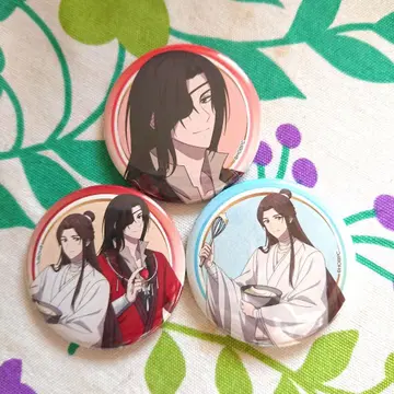 prinses cafe 천관사복 콜라보 신규 일러스트 캔뱃지