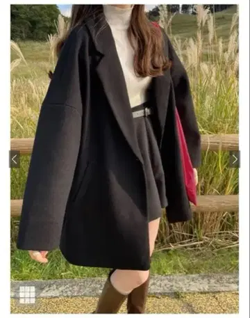 GRL 루즈 테일러드 코트 ze585