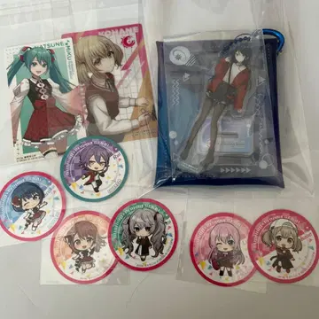 프로세카 스시로 콜라보 멀티 파우치 피크 스티커