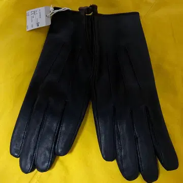 가죽 장갑 : 양가죽 블랙 22cm