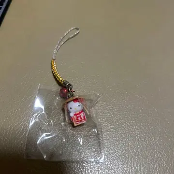 [ 미개봉 새상품 ] 지역 한정 키티 키링 유카타? 카사지조풍 산리오