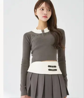 다리치 니트 셋업