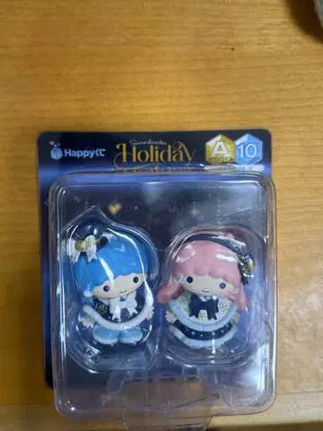 해피 복권 산리오 피규어 리틀트윈스타 키키라라