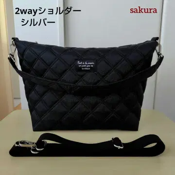퀼팅 2way 숄더백 핸드메이드