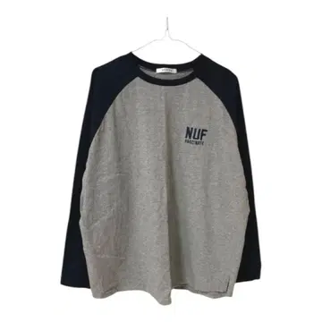 NICE CLAUP NUNIFE 크루넥 롱T 오버 사이즈 남녀 공용