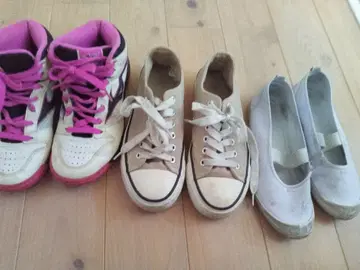 중고 Mizuno 하이컷 농구 스니커즈 외 세트