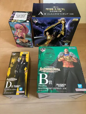 [ 묶음 판매 ] 제일복권 원피스 피규어 세인트 세이야 외