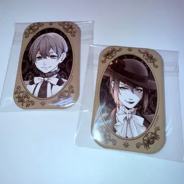 쿠로시츠지전 RICH BLACK 캔뱃지 마담 레드 시엘