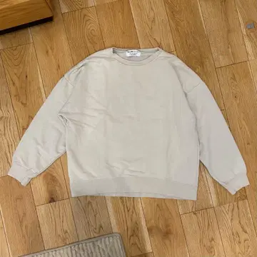 RELUME 베이지 맨투맨 L 사이즈 남성용