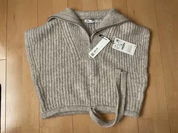 ZARA 니트 베스트 베이지 L 사이즈 미사용품