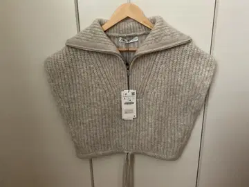 ZARA 니트 베스트 베이지 L 사이즈 미사용품