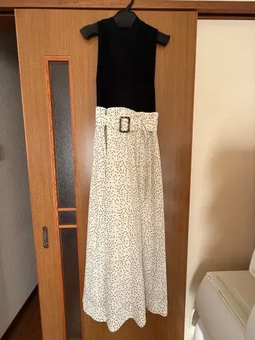 snidel 슬리브리스 원피스