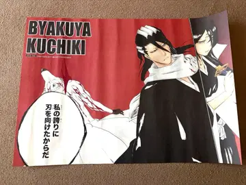BLEACH 명장면 포스터 쿠치키 루키아 쿠치키 뱌쿠야