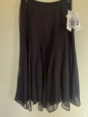 히로코비스 엘레강트 스커트 밑단이 흔들리는 블랙 9호