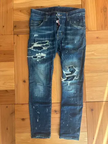 DSQUARED2 SKATER 42 블루 데님 팬츠