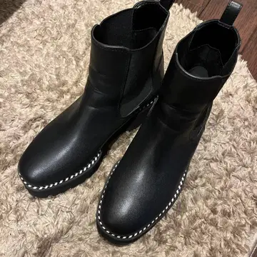 EVOL 통굽 사이드 고어 부츠