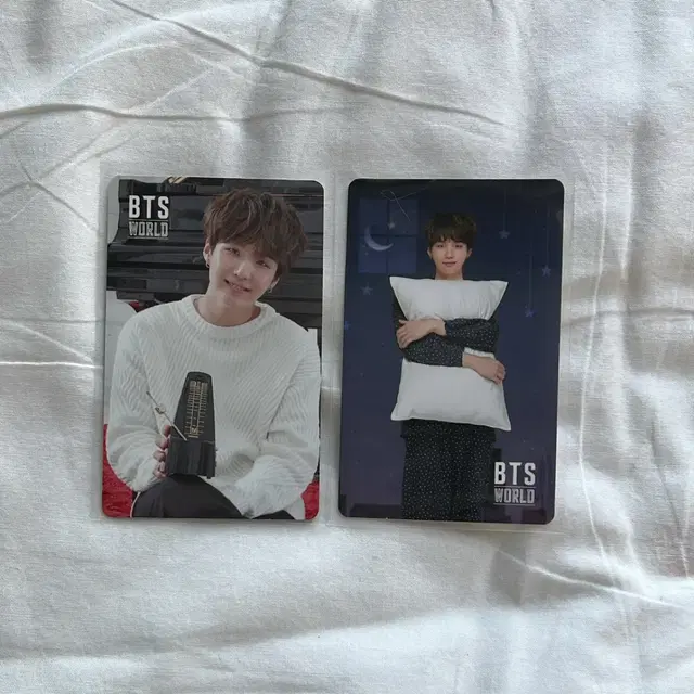 방탄 슈가 BTS world 비티에스 월드 비월 포카