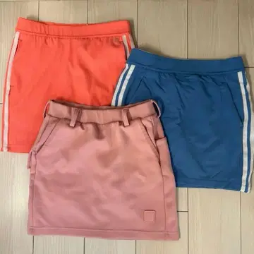 아디다스 골프 스커트 3개 세트 S 사이즈 새상품급