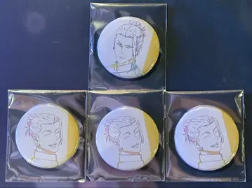 주술회전 주술회전전 원화 캔뱃지 게토 스구루 4개