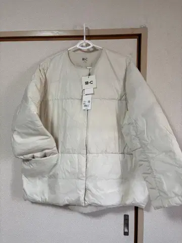 UNIQLO 3XL 화이트 다운 자켓