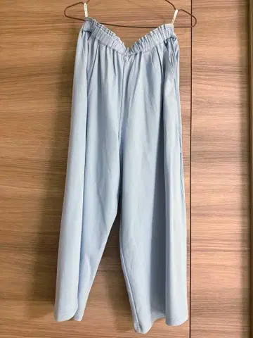 ara ara 라이트 블루 와이드 팬츠 이지 팬츠