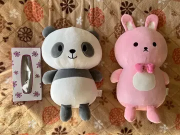 팬더 토끼 봉제 인형 묶음 판매