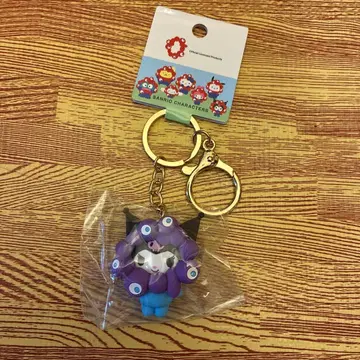 산리오 캐릭터즈 보라색 키링