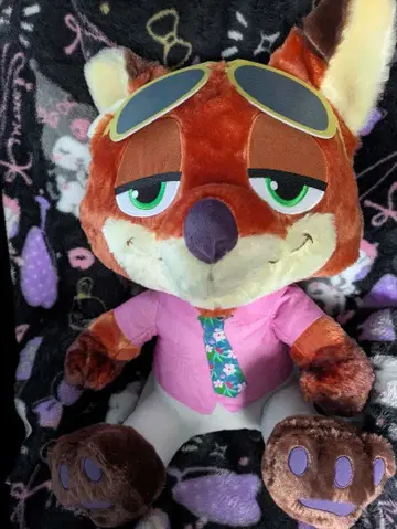 주토피아2 슈퍼 라지 봉제 인형 닉 와일드 디즈니 새상품