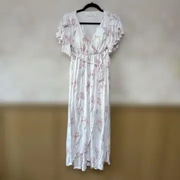 GELATO PIQUE 플라워 프린트 롱 원피스 홈웨어