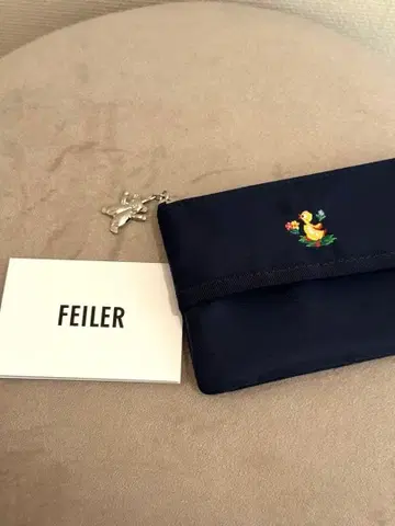 학교 페이러 하이디 티슈 파우치 오리 자수