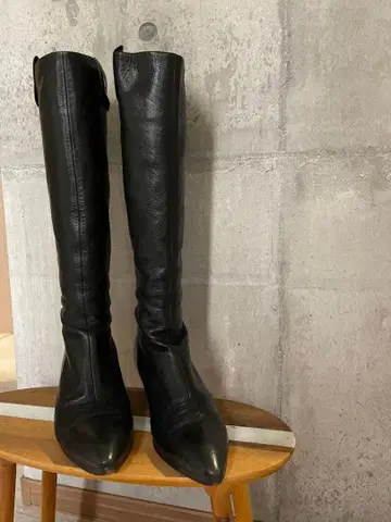 LABOKIGOSHI works 천연 가죽 롱 부츠