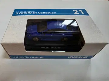 교쇼 1/64 SUBARU WRX STI WR 블루