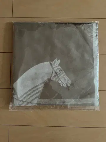 말 디자인 브라운 스톨