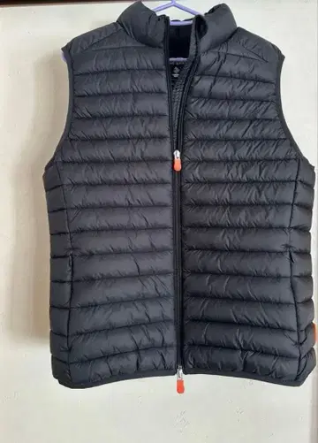 새상품급 SAVE THE DUCK 베스트 스탠드 카라 다운 자켓