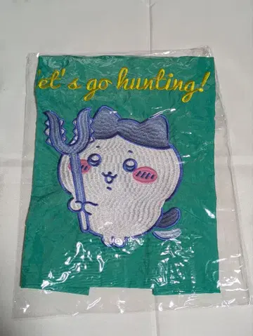 치이카와 자수 토트백 하치와레