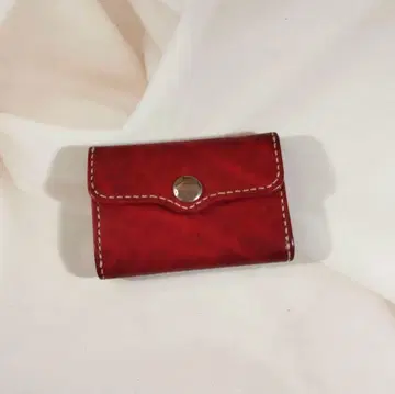 명함지갑 미니 지갑 빨간색
