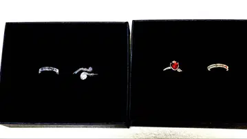 트위스테 2연 반지 하츠라비율 기숙사 반지 옥타비넬