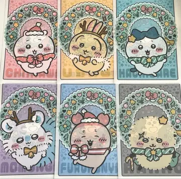 치이카와 (먼작귀) 세븐일레븐 클리어 파일 전 6종 세트 컴플리트