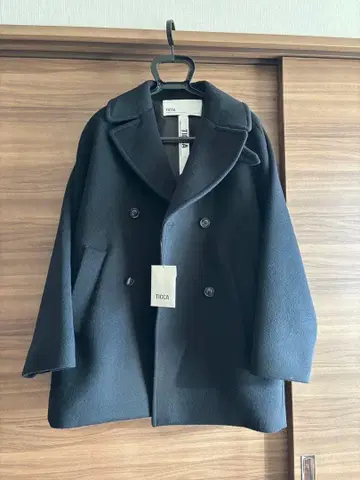 새상품 TICCA 피 코트 티카 블랙