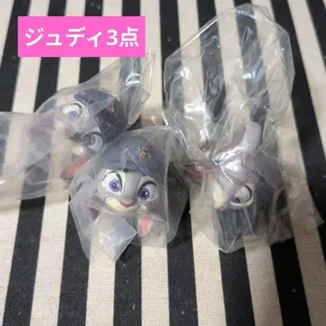 주토피아 주디 패션 반지 가챠가챠 링