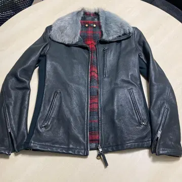 쿄지 마루야마 가죽 자켓 퍼 포함 리버서블 새상품