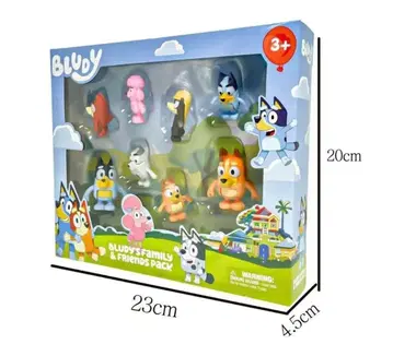 미사용 새상품 bluey 블루이 피규어 8개 세트