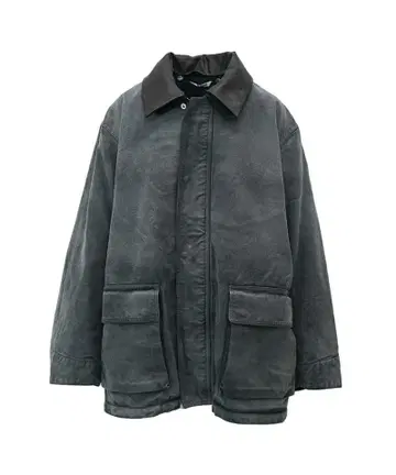 AURALEE ORGANIC COTTON DUCK BLOUSON 4