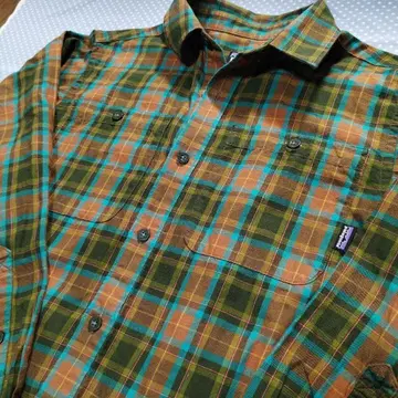 patagonia 남성용 XS 체크 무늬 플란넬 셔츠