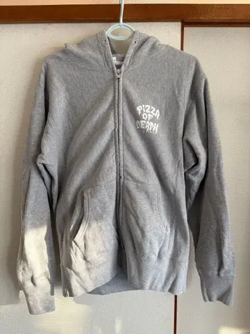 Pizza of Death 후드티 M 사이즈 그레이