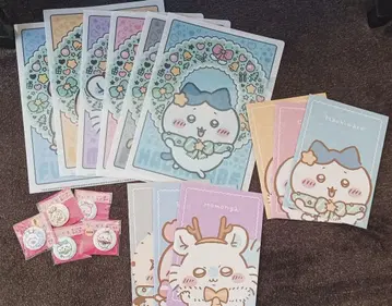 컬러풀한 엽서 세트 8매