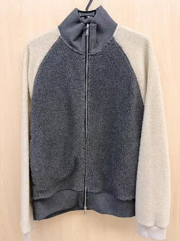 Theory 남성용 보아 플리스 블루종 M 사이즈