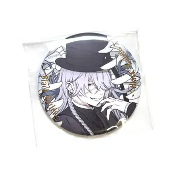 블랙 시커 Black Label 캔뱃지 Bone&Flower 장의사