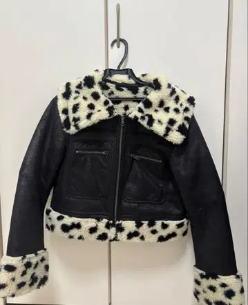 SLY 퍼 트리밍 가죽 자켓 MULTI B-3