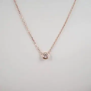 0.5ct 바이 더 야드 목걸이 (4주간 발송)